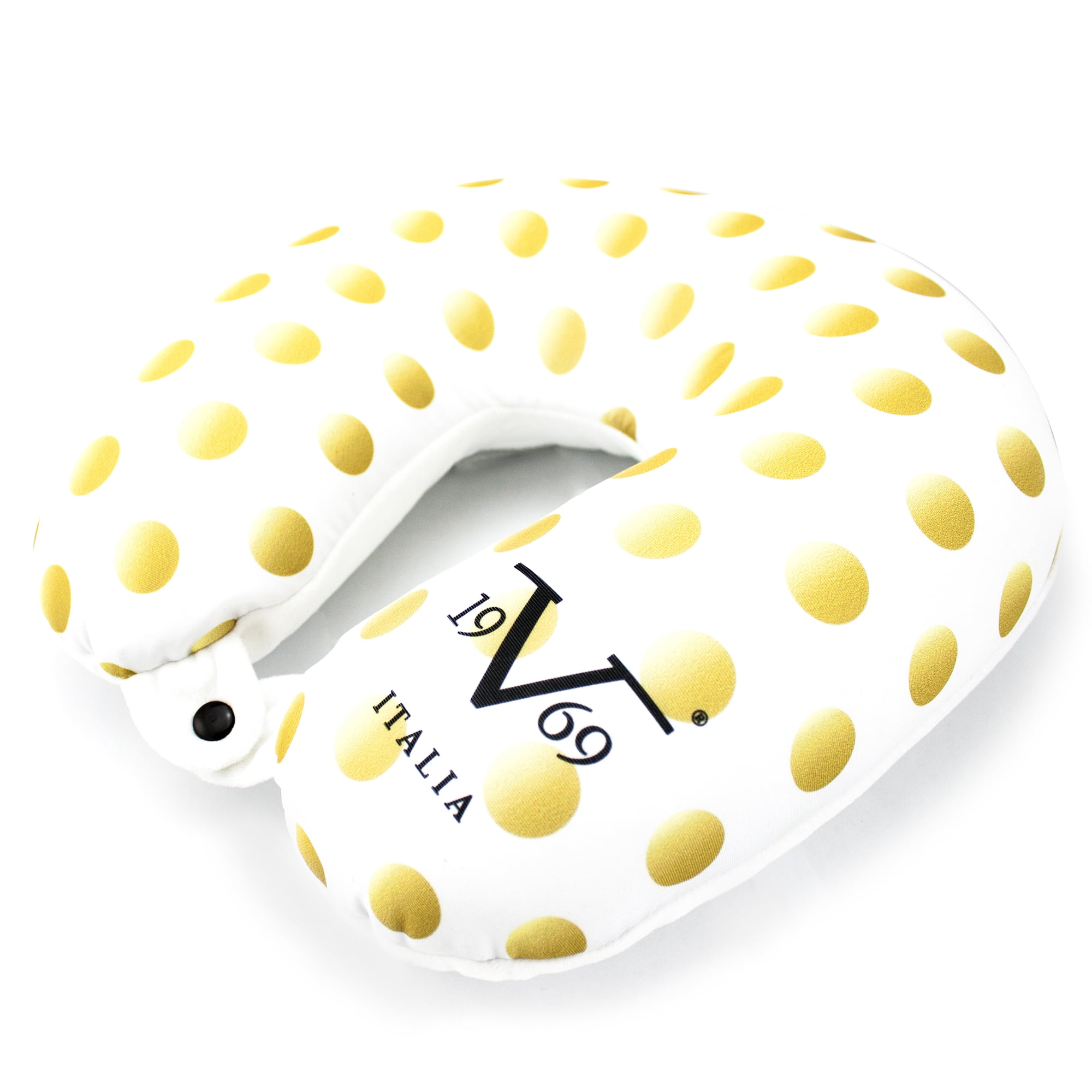 19V69 ITALIA Siesta Microbeads Neck Pillow for Supportive Comfort