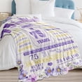 thumbnail image 4 of 75th Birthday Gifts for Women Gifts for 75 Years Old Woman Happy 75th Birthday Decorations 75th Birthday Blanket Gifts for Mom Grandma Aunt Friend 1949 Birthday Gift Ideas for Her, 4 of 7