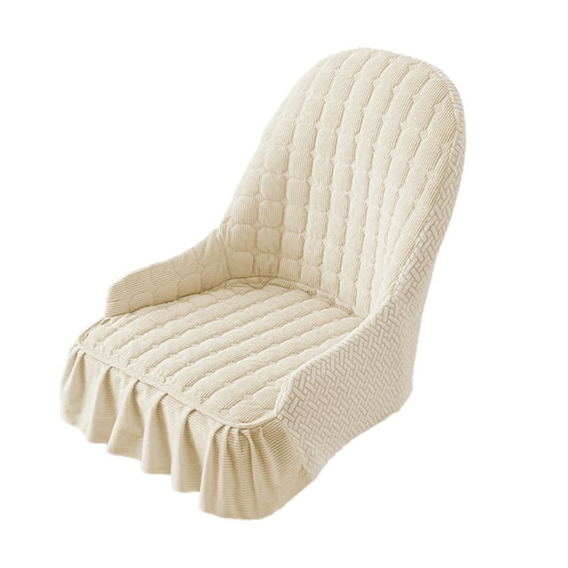 RuiJiao Thick Warm Chair Covers for Dining Room, Kitchen, Wedding Banquet, Elastic Stretch Slipcovers with Nylon Spandex Washable Fabric, Multi-Color Options