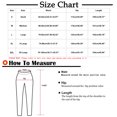 thumbnail image 4 of Zuesphe Womens Pants Elastic Waist Short Capri Pants for Women 3 Pack Wide Leg Pants Women Womens Cargo Pants High Waisted Tall, 4 of 4