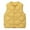 Yellow, variant on Diufon Toddler Boy Girl Vest Little Kids Fall Winter Sleeveless Cotton Padded Thickened Warm Outerwear Clothes