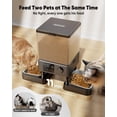 thumbnail image 2 of Comedero automático para gatos Oneisall para 2 gatos de 5 litros de capacidad, 2 of 8