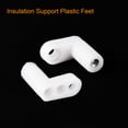 thumbnail image 5 of Uxcell Circuit Board PCB Spacers L Shape Insulated Plastic Fixed Mounting Feet with M3 Screws 80 Pack, 5 of 6