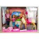 thumbnail image 1 of Barbie Pinktastic Sisters lecciones de equitación Mattel Barbie 787799815137, 1 of 1