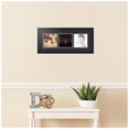 thumbnail image 2 of ArtToFrames Collage Photo Picture Frame with 3 - 6x6 Openings, Framed in Black with Black and Black Mats (CDM-3926-66), 2 of 5