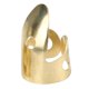 thumbnail image 3 of 3pcs Metal Picks Index Finger 1pc Thumb Guitar Parts Musical Instrument Accessories (Golden), 3 of 3