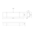 thumbnail image 2 of VL61620-CH-Kuzco Lighting-Alberni - 22W LED Bath Vanity-5.13 Inches Tall and 20.13 Inches Wide, 2 of 2