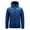 Blue, variant on IROINNID Men's Hoodie Anorak Long Sleeve Solid Color Comfy Cotton Padded Winter Cotton Padded Jacket Cotton Padded Wear