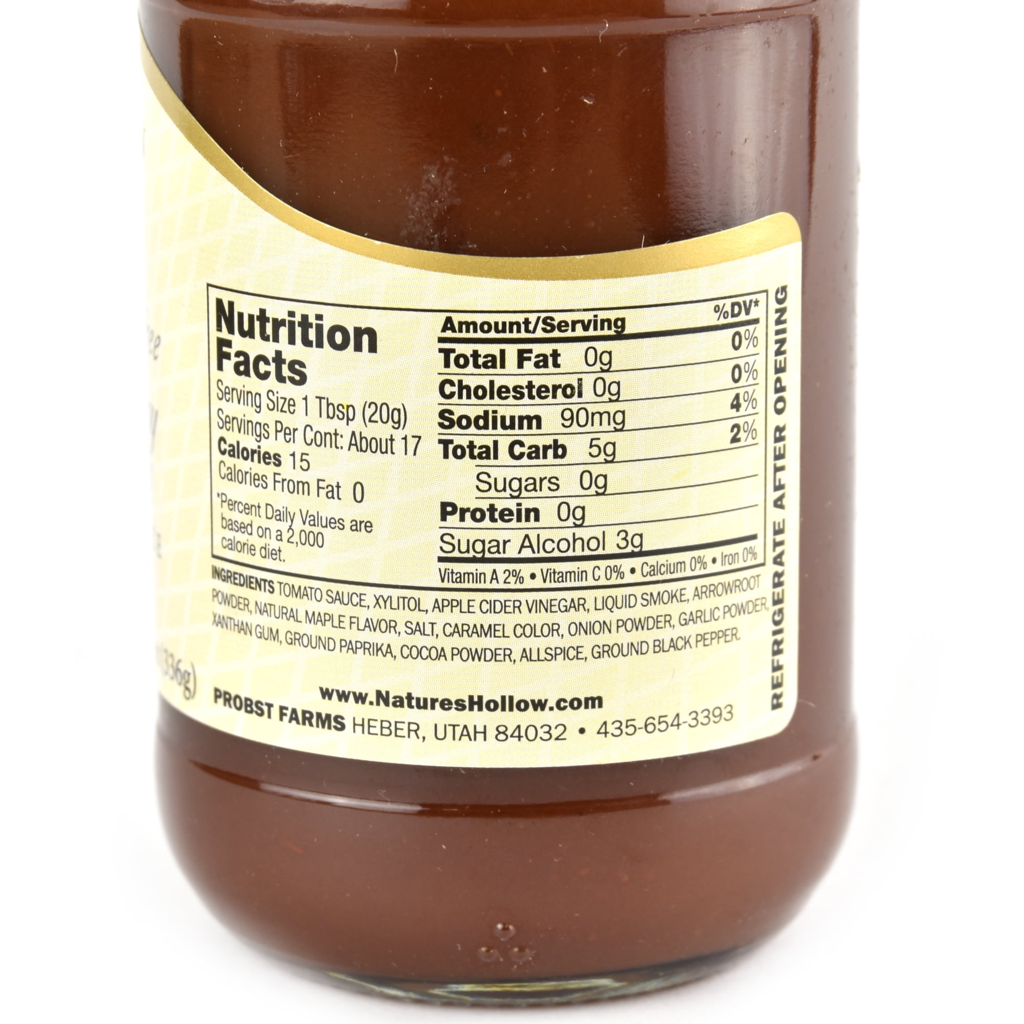 Nature S Hollow Sugar Free Hickory Maple Bbq Sauce Walmart Com Walmart Com