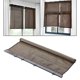 thumbnail image 4 of Persianas para ventana, persianas filtrantes de luz, cortina de privacidad para dormitorio, cocina, baño, balcón, sótano Marrón 135x90cm Soledad Cortina de sombra de ventana, 4 of 10