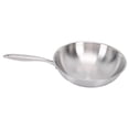 thumbnail image 1 of 304 Stainless Steel Multi Layer Wok Stir Fry Pan with Non Stick Coating and Detachable Handle Compatible with Induction, Gas, Electric Ceramic, and Halogen Stoves, 1 of 7