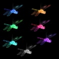 thumbnail image 2 of Solar Powered Dragonfly Wind Chimes Hanging Light Indoor Outdoor, TSV 7 Color Changing Dragonfly Wind Chimes Bell Mobile LED Windchimes Waterproof Gift for Home Garden Patio Yard Lawn Decor, 2 of 9