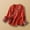 Red, variant on Women's Ethnic Embroidered Bohemian Tunic Top Loose Fit Casual Blouse Comfortable Fashion Apparel