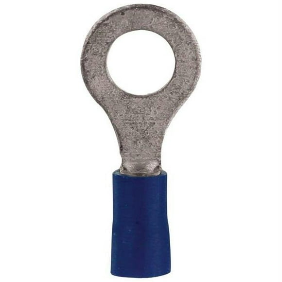 Vinyl Ring Terminal -16 - 14 Gauge; 1-4 in. 100 Pk