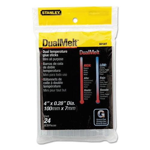 Dual Temperature Mini Glue Sticks, 0.28 Dual Temperature Mini Glue Sticks, 0.28