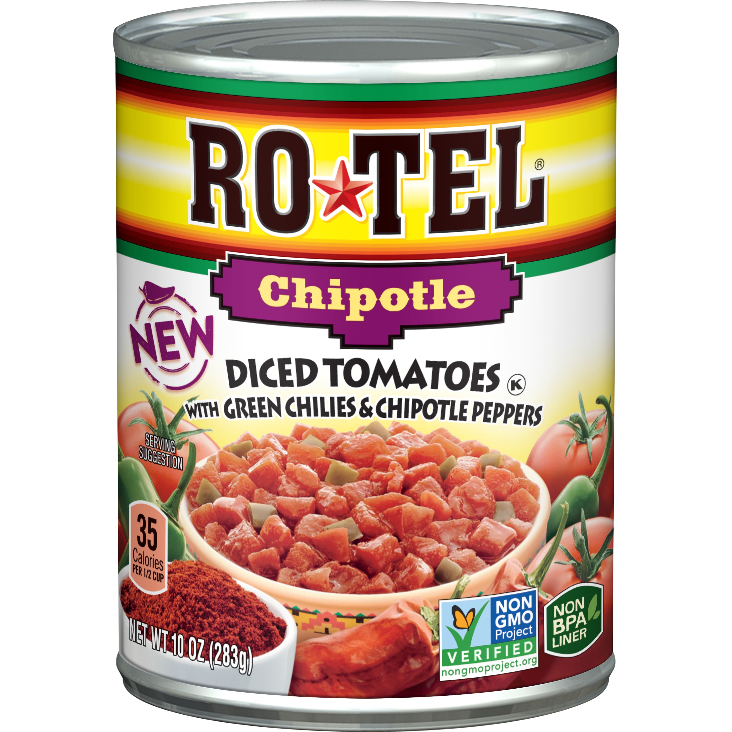 RO*TEL Chipotle Diced Tomatoes with Green Chilies and Chipotle Peppers