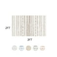 thumbnail image 4 of VUNATE 2'x3' Door Mat Entry Rug Machine Washable Rugs Boho Moroccan Area Rug Soft Neutral Geometric Bohemian Carpet Distressed Indoor Rugs for Bedroom Entryway Kitchen Bathroom Nonslip Rug Brown, 4 of 5