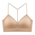 thumbnail image 2 of Y Back Sports Bra for Women Racerback Mesh Adjustable Spaghetti Straps Bras Fashion Casual Everyday Tops, 2 of 6