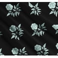 thumbnail image 3 of Soimoi Cotton Cambric Fabric Leaves & Floral Artistic Printed Fabric 1 Yard 42 Inch Wide, 3 of 7
