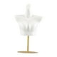 thumbnail image 3 of Maniquí Femenino Torso Para Mujer, Forma De Cuerpo Para Tienda, Venta Al Por Menor, Escaparate, Soporte De Oro Blanco, 3 of 8