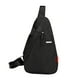 thumbnail image 5 of Mochila de viaje, senderismo, mochila de día con cierre de cremallera, bolso de hombro informal, bolso de pecho para ocio negro, 5 of 8
