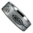 thumbnail image 3 of Celtic Eagle Tungsten Carbide Ring, 3 of 11