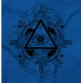 thumbnail image 2 of Triangle Eye Wheel Symbolic Spirit Hoodie Sweatshirt Women Men Brisco Brands L, 2 of 6