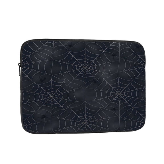 Laptop Case Shockproof Sleeve Water Resistant Computer Bag Fits Tablet Notebook Ultrabook For Travel Office 10 Inch Spider Web Halloween Pattern