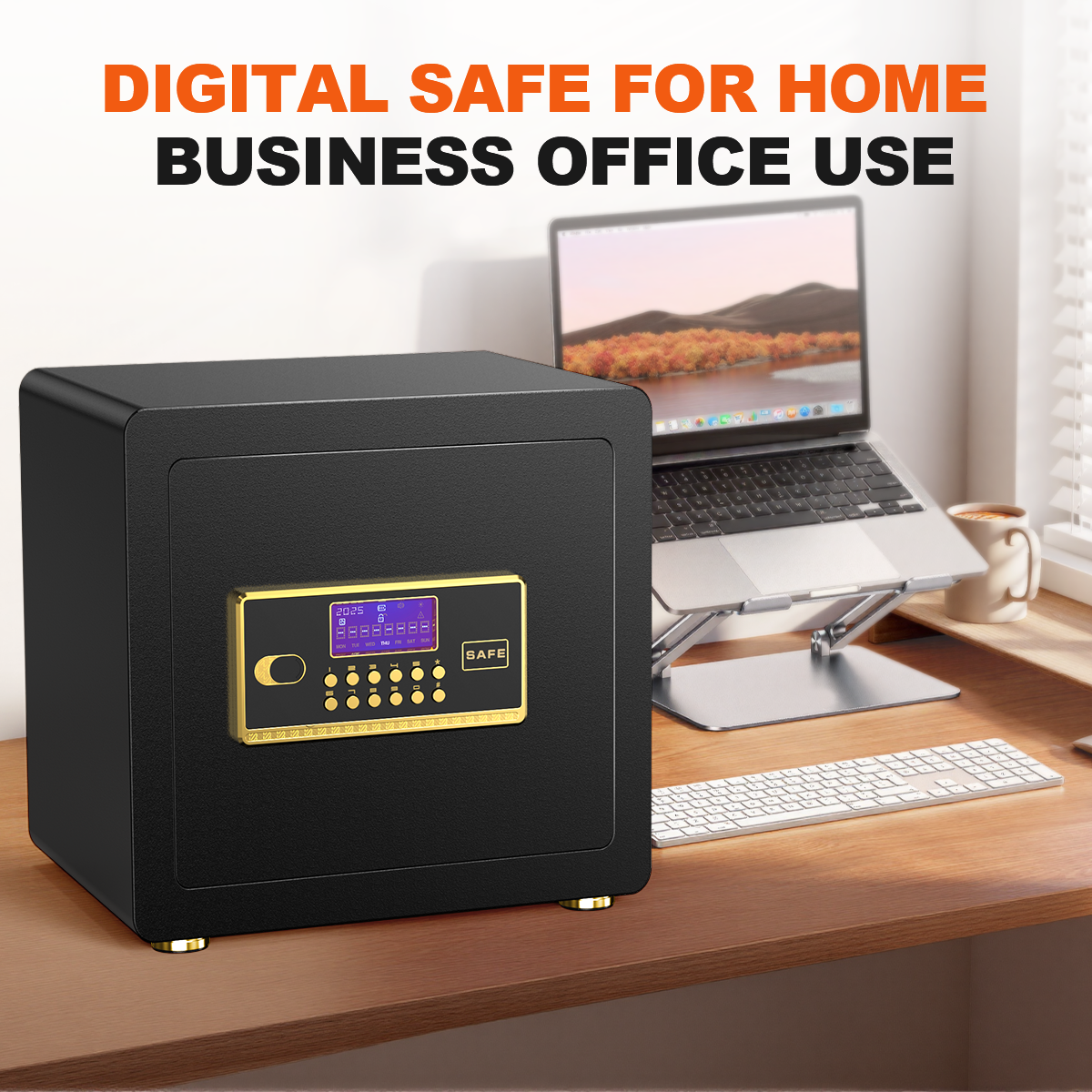 SYSENFO 2.5 Cu Ft Safe Box with Digital Keypad photo 2