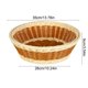 thumbnail image 3 of Cesta De Almacenamiento De Plástico Cesta de almacenamiento multifuncional de plástico multicolor con diseño de enredaderas para frutas, verduras, snacks, dulces y pan (multicolor, 1 pieza). Rkxzt, 3 of 8