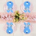 thumbnail image 4 of 4pcs Easter Bunny Felt Cutlery Holders, Happy Easter Decorations, Bunny Cutlery Knife & Fork Pouches, Festive Tableware Supplies for Easter Birthday Party & Dining Decor, Blue, 4 of 6