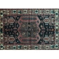 thumbnail image 1 of Ahgly Company Indoor Rectangle Persian Light Blue Traditional Area Rugs, 7' x 10', 1 of 4