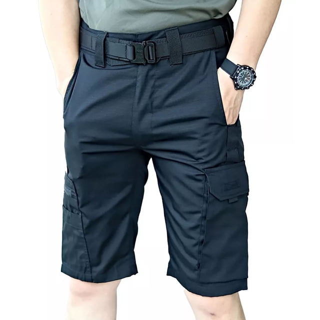 Shorts Cargo Militares Tácticos For Hombre En Rip Stop Con