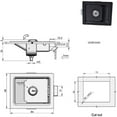 thumbnail image 4 of keepw Black Stylish Camper-Trailer Pull Type Panel Door Lock Look And Security Of RV Durable Secure 1Set, 4 of 6