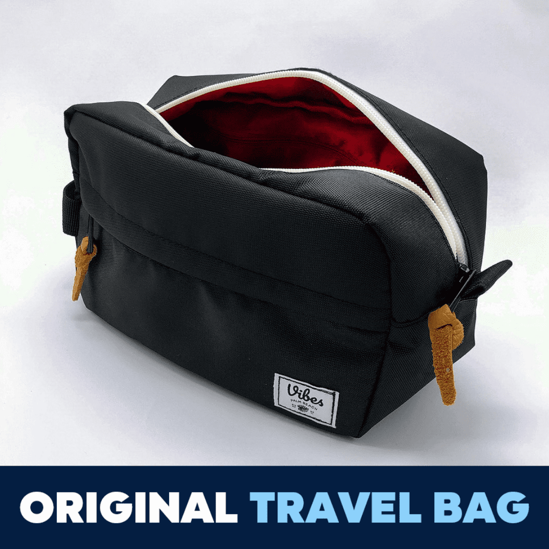Tactical Travel Toiletry Bag Zipper Canvas Case Compact Organizer Portable Dopp 