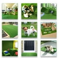 thumbnail image 4 of LITA Premium Artificial Grass 13' x 70' (910 Square Feet) Realistic Fake Grass Deluxe Turf Synthetic Turf Thick Lawn Pet Turf -Perfect for indoor/outdoor Landscape - Customized Sizes Available, 4 of 9