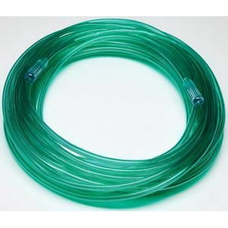 - Oxygen Supply Tubing Ribbed Body End Fitting Allows Easy Connections ''35 ft. x 3/16 I.D, Clear, 1 Count''
