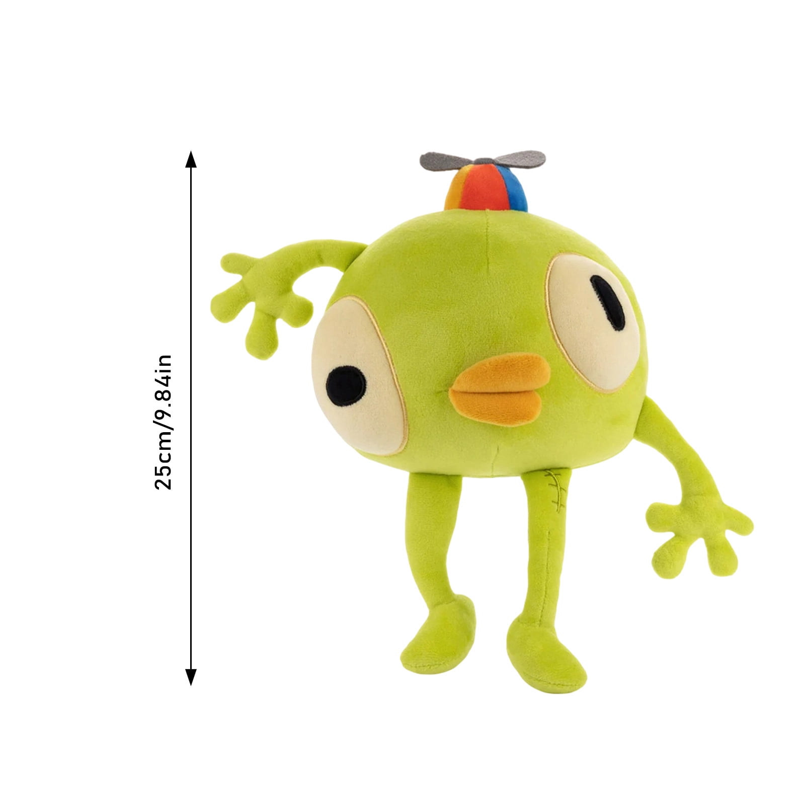 Bing Bong Plush Toy 9.8In Game Peak Stuffed Toys Peripheral Ultra Soft Plush Doll(Green-25Cm)#9457