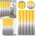 thumbnail image 2 of pdqouc Stylish Polyester Shower Curtain Plain Color Gradient Home Dry And Wet Partition Curtain Bathroom Printed Curtain Fabric Gift 70 x 70 Inch, 2 of 5