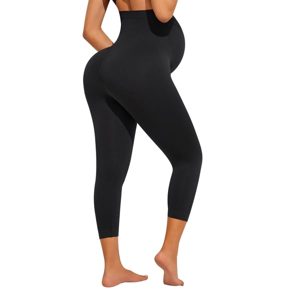 Takusun Maternity Leggings Over The Belly Buttery Soft Workout Activewear Yoga Womens Pregnancy Pants