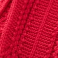 thumbnail image 3 of Tao Tao Baby Girls Knitted Cardigan Sweater Crewneck Knit Crochet Button Closure Cardigan Tops Coat Outwear for Toddler Red 2 Years, 3 of 7