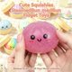 thumbnail image 2 of Pelota antiestrés Squishy Stantam tipo dumpling verde, 2 of 7