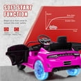 thumbnail image 6 of COCLUB 12V Dodge Licensed Toddler Electric Car for Kids, Ride-On Toys with Parent Remote Control, Bluetooth® & LED Dashboard – ASTM Certified for Boys & Girls Ages 3-4, Pink, 6 of 7