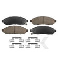 thumbnail image 6 of Detroit Axle - Brake Pads for 2005-2012 Nissan Pathfinder 4 Front and Rear Ceramic Brake Pads Replacement, 6 of 7