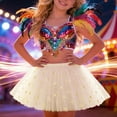 thumbnail image 2 of sususu Girl Dress Up Clothes for Play Girls Dance Skirt for Ballet Performance and Party Wear with Dress&nbsp;Up Clothes for Girls, 2 of 7