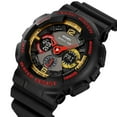 thumbnail image 2 of SKMEI 2118 Montre de Sport pour Homme à Double Affichage avec Interface Analogique et Numérique - Résistante à l'Eau 50 m, Rétroéclairage LED, Heure Mondiale, Chronomètre, Minuterie de Compte à Rebours, Alarme Quotidienne, Signal Horaire, Date/semaine/mois, 2 of 6