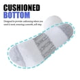 thumbnail image 2 of DIFFYBOX Mens Crew Socks Athletic Cushion Long Boot Moisture Wicking Breathable Work Socks for Mens Outdoor Sports (5 Pairs), 2 of 6