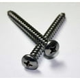 thumbnail image 3 of 18-8 Stainless Steel Sheet Metal Screw, Plain Finish, Pan Head, Phillips Drive, Type A, 10 Thread Size, 1 3/4" Length (Pack of 50) (Fits Tuf-Tite Risers and Lids), 3 of 4