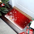 thumbnail image 2 of TIELUTT Christmas Printed Floor Mat Entry Door Mat Border Home Bathroom Door Mat Entry Door Carpet Foot Mat Big Soft Blanket Carpet for Dining Room Large Throws Lap Blanket Large Living Room Rug, 2 of 4
