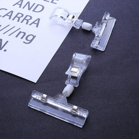 Soimiss label clips Label Clip Plastic 10Pcs